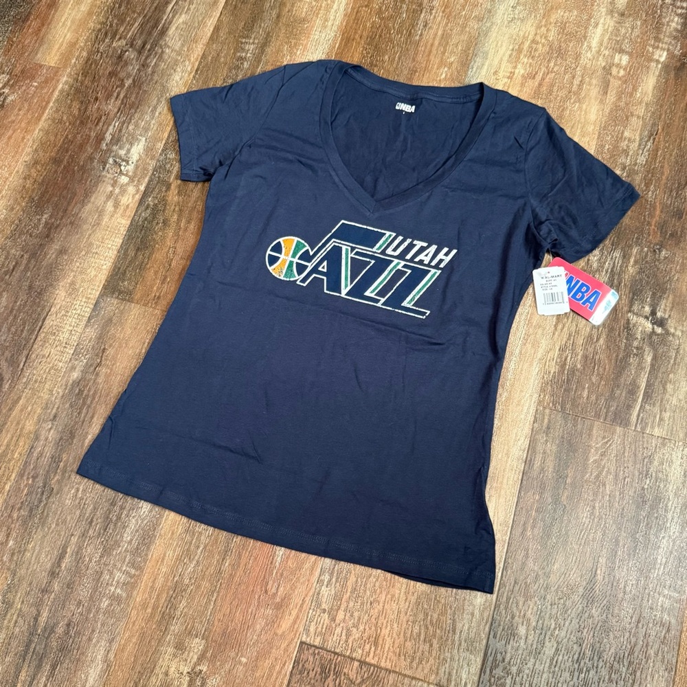 Utah Jazz V-Neck T-Shirt
